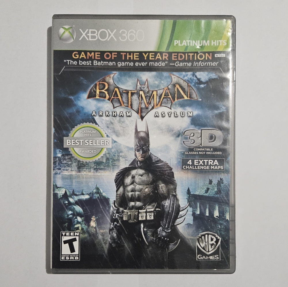 Batman Arkham Asylum - Xbox 360 (Pre-Owned)